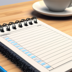 A to-do list for the day with urgent tasks at the top, in a brightly lit workspace.